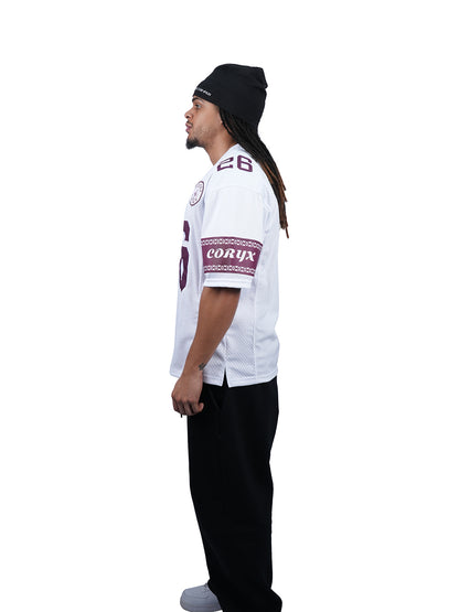 CORYX wearing a stylish Jersey showcasing premium fabric and design for optimal sports performance