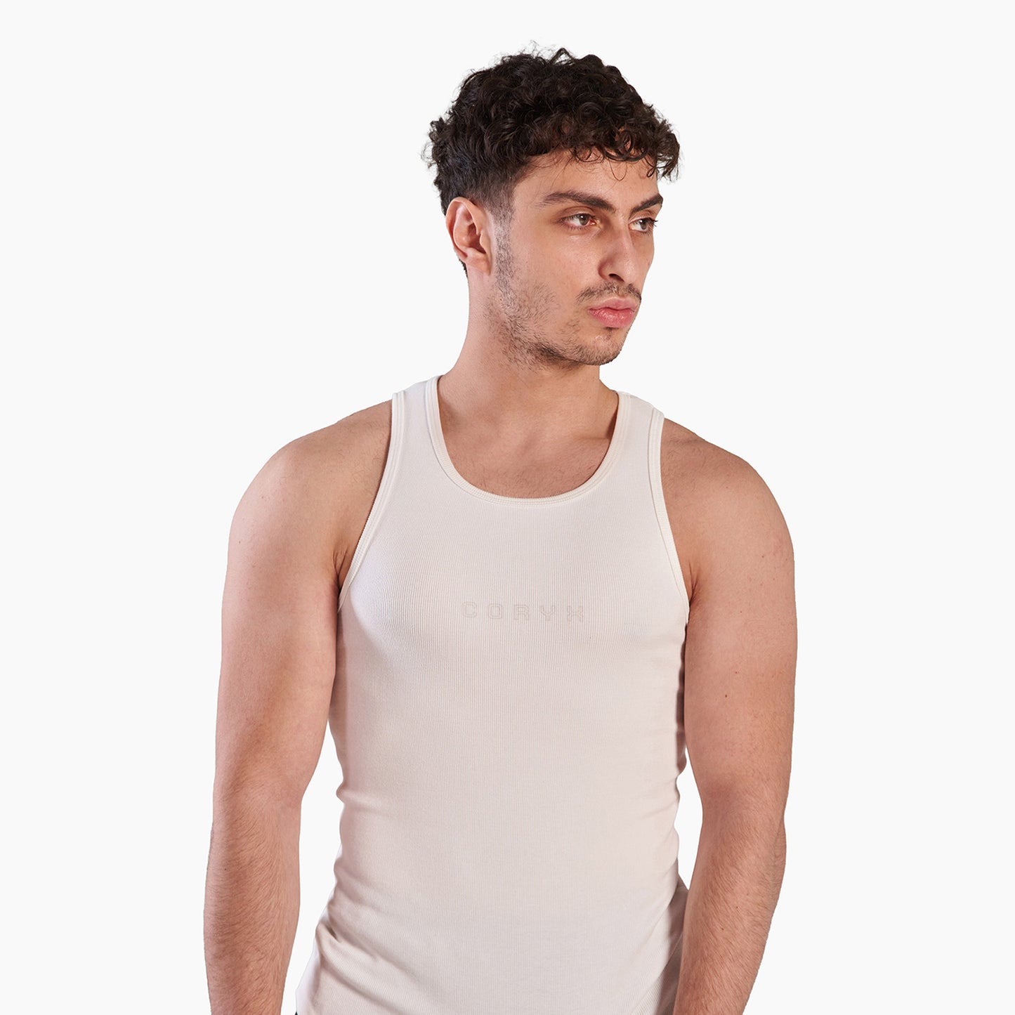 CORYX Tank gymwear highlighting stylish streetwear for fitness enthusiasts and urban fashion lovers